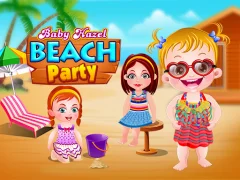 Cluiche Baby Hazel Beach Party ar líne