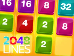 Cluiche 2048 Lines ar líne