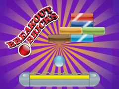 Cluiche Breakout Bricks ar líne