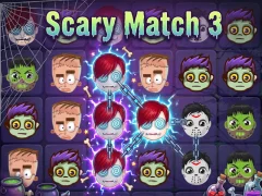 Cluiche Scary Match 3 ar líne