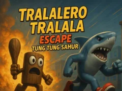 Cluiche Tralalero Tralala escape Tung Tung Sahur ar líne