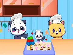 Cluiche Kid Cakes Maker Cooking Bakery ar líne