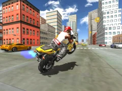 Cluiche Motorbike Simulator Stunt Racing ar líne