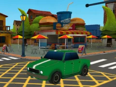 Cluiche Fun Town Parking ar líne