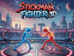 Cluiche Stickman Fighter 3D ar líne