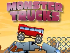 Cluiche Monster Trucks Challenge ar líne