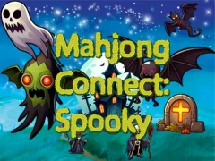 Cluiche Mahjong Connect Spooky ar líne