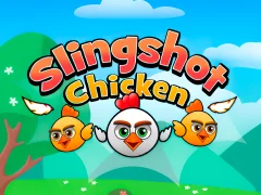 Cluiche Slingshot Chicken ar líne