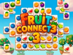 Cluiche Fruit Connect 3 ar líne
