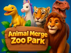 Cluiche Animal Merge Zoo Park ar líne