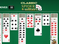 Cluiche Classic Spider Solitaire ar líne