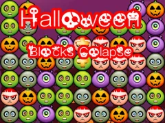 Cluiche Halloween Block Collapse ar líne