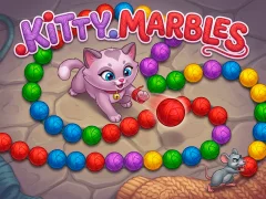 Cluiche Kitty Marbles ar líne