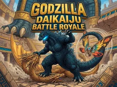 Cluiche Godzilla Daikaiju Battle Royale ar líne