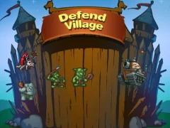 Cluiche Defend Village ar líne