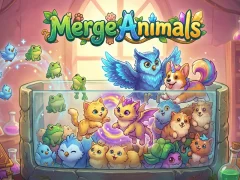 Cluiche Merge Animals ar líne