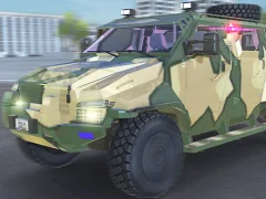 Cluiche Police Car Armored ar líne