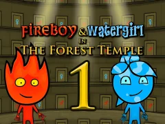 Cluiche Fireboy & Watergirl In The Forest Temple ar líne