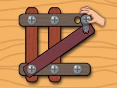 Cluiche Wood Nuts Master: Screw Puzzle ar líne