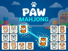 Cluiche Paw Mahjong ar líne