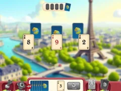 Cluiche Solitaire World Tour ar líne