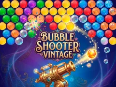 Cluiche Bubble Shooter Vintage ar líne