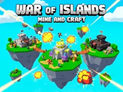 Cluiche War Of Islands Mine And Craft ar líne