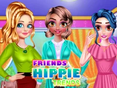 Cluiche Friends Hippie Trends ar líne