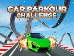 Cluiche Car Parkour Challenge ar líne