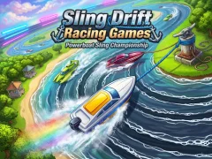 Cluiche Sling Drift Racing Games ar líne