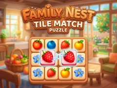 Cluiche Family Nest: Tile Match Puzzle ar líne