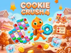 Cluiche Cookie Crush 4 ar líne