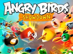 Cluiche Angry Birds Showdown ar líne