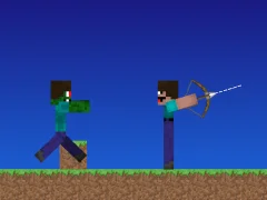 Cluiche Noob vs Pro But Archers Minecraft ar líne