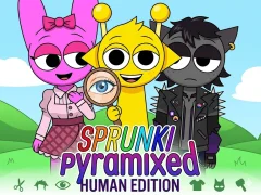 Cluiche Sprunki Pyramixed: Human Edition ar líne