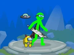 Cluiche Stickman Mega Boss Battles! ar líne