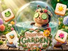Cluiche Mojicon Garden Connect ar líne