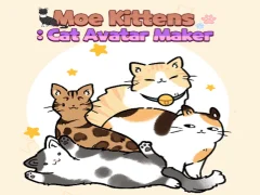 Cluiche Moe Kittens Cat Avatar Maker ar líne
