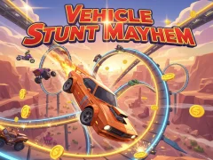 Cluiche Vehicle Stunt Mayhem ar líne