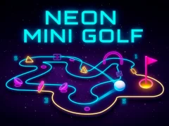 Cluiche Neon Mini Golf ar líne