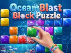 Cluiche Ocean Blast Block Puzzle ar líne