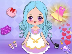 Cluiche Live Star Doll Dress Up ar líne