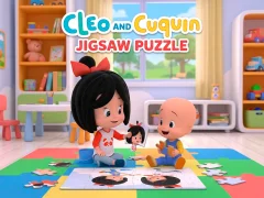 Cluiche Cleo and Cuquin Jigsaw Puzzle ar líne