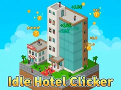 Cluiche Idle Hotel Clicker ar líne