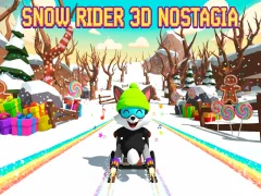 Cluiche Snow Rider 3D Nostalgia ar líne