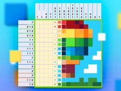 Cluiche Nonogram Jigsaw ar líne