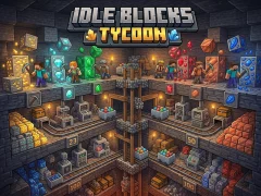 Cluiche Idle Blocks Tycoon ar líne