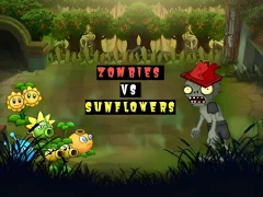 Cluiche Zombies vs. Sunflowers ar líne