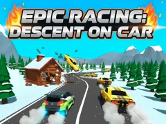 Cluiche Epic Racing: Descent on Car ar líne