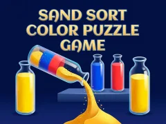 Cluiche Sand Sort Color Puzzle Game ar líne